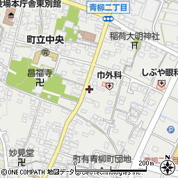 金田線香店周辺の地図