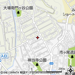 神奈川県横浜市青葉区市ケ尾町1678-91周辺の地図
