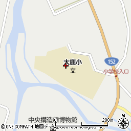 大鹿村デイサービスセンター周辺の地図