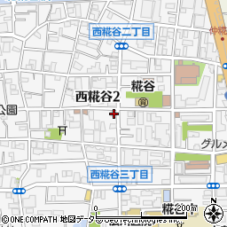 東京都大田区西糀谷2丁目21-5周辺の地図