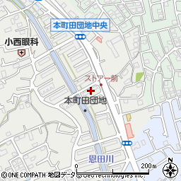 東京都町田市本町田61周辺の地図