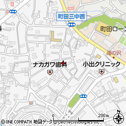 東京都町田市木曽東1丁目25周辺の地図
