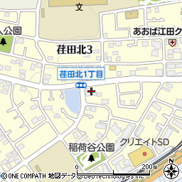 ライフリー荏田周辺の地図