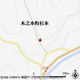 滋賀県長浜市木之本町杉本399周辺の地図