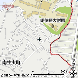 千葉県千葉市中央区南生実町1366-21周辺の地図