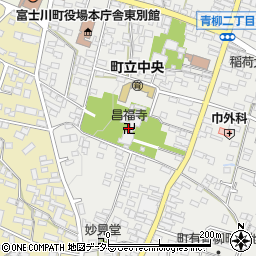 昌福寺周辺の地図