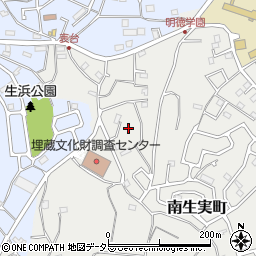 千葉県千葉市中央区南生実町1263-1周辺の地図