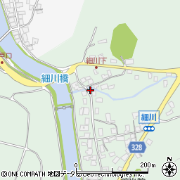 鳥取県鳥取市福部町細川309周辺の地図