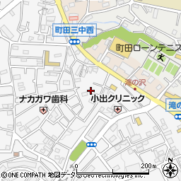 東京都町田市木曽東1丁目22周辺の地図