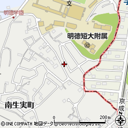 千葉県千葉市中央区南生実町1366-32周辺の地図
