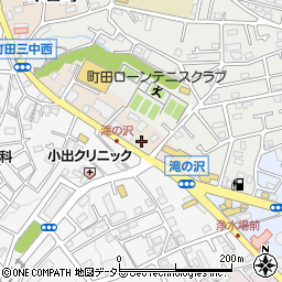 東京都町田市木曽町121-4周辺の地図