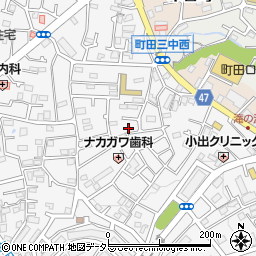 東京都町田市木曽東1丁目26周辺の地図