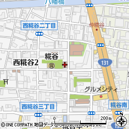 大田区糀谷特別出張所周辺の地図