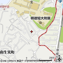 千葉県千葉市中央区南生実町1366-34周辺の地図