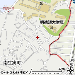千葉県千葉市中央区南生実町1366-19周辺の地図