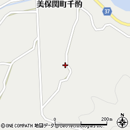 島根県松江市美保関町千酌185周辺の地図