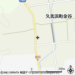 京都府京丹後市久美浜町金谷436-2周辺の地図