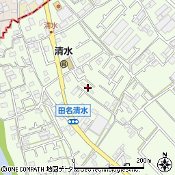 神奈川県相模原市中央区田名2147周辺の地図
