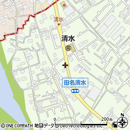 神奈川県相模原市中央区田名2144-2周辺の地図