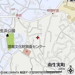 千葉県千葉市中央区南生実町1233-9周辺の地図