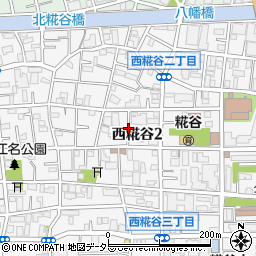東京都大田区西糀谷2丁目15周辺の地図