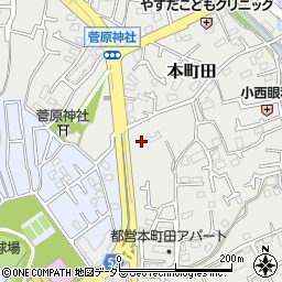 東京都町田市本町田794周辺の地図