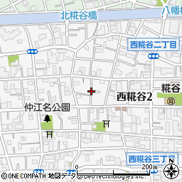 東京都大田区西糀谷2丁目19周辺の地図