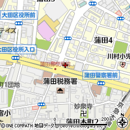 カギの救急車　六郷・羽田・萩中・糀谷・２４時間受付センター周辺の地図