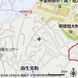 千葉県千葉市中央区南生実町1307-43周辺の地図