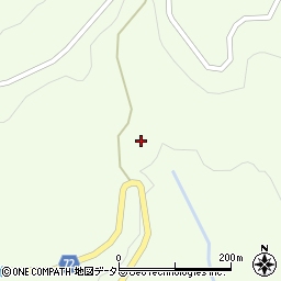 岐阜県中津川市蛭川和田48周辺の地図