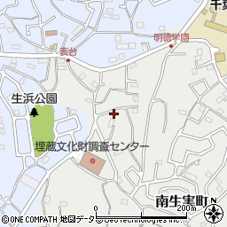 千葉県千葉市中央区南生実町1233-5周辺の地図