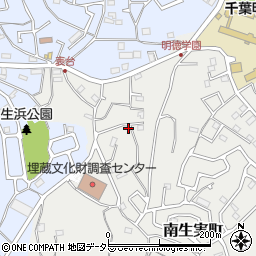千葉県千葉市中央区南生実町1233-7周辺の地図