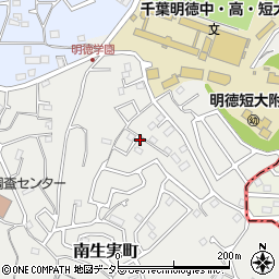 千葉県千葉市中央区南生実町1307-69周辺の地図