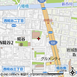 東京都大田区西糀谷2丁目12周辺の地図