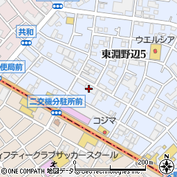 株式会社東京綜合写真　第一工場周辺の地図