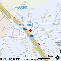 ＥＮＥＯＳ東金台方ＳＳ周辺の地図