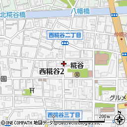 東京都大田区西糀谷2丁目周辺の地図