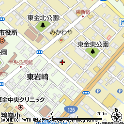 千葉県東金市東新宿18周辺の地図