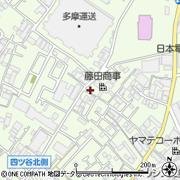 神奈川県相模原市中央区田名3317周辺の地図