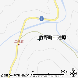 兵庫県豊岡市竹野町二連原周辺の地図