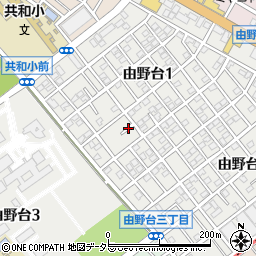 神奈川県相模原市中央区由野台周辺の地図