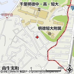 千葉県千葉市中央区南生実町1368-64周辺の地図
