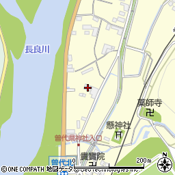 岐阜県美濃市曽代363周辺の地図