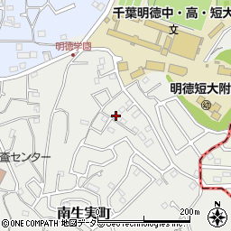 千葉県千葉市中央区南生実町1307-3周辺の地図