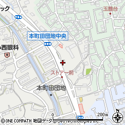 東京都町田市本町田4367-1周辺の地図