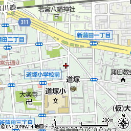 テラスハウス岩井周辺の地図