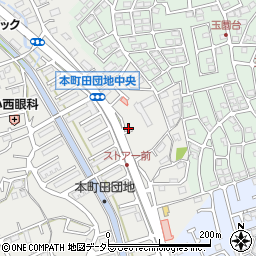 東京都町田市本町田4367周辺の地図