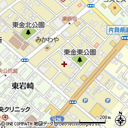 千葉県東金市東新宿17周辺の地図