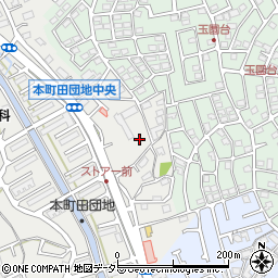 東京都町田市本町田4366周辺の地図