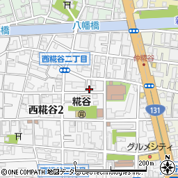 タイムズ西糀谷第６駐車場周辺の地図